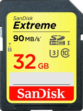 Thẻ nhớ 32GB SDHC SanDisk Extreme 90/40 MBs