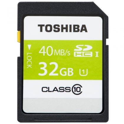 Thẻ nhớ 32GB SDHC Toshiba 40/15 MBs