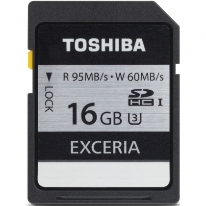 Thẻ nhớ 16GB SDHC Toshiba Exceria 95/60 MBs