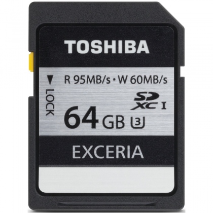 Thẻ nhớ 64GB SDXC Toshiba Exceria 95/60 MBs