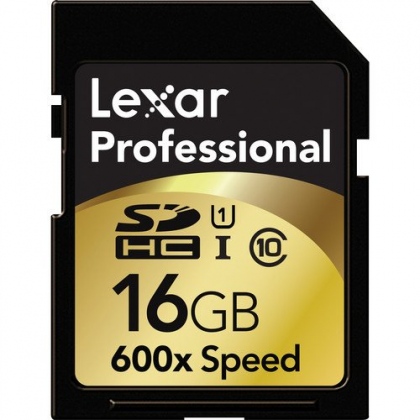 Thẻ nhớ 16GB SDHC Lexar Professional 600x 90/45 MBs