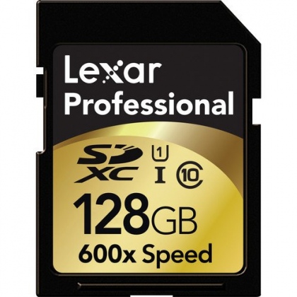 Thẻ nhớ 128GB SDXC Lexar Professional 600x 90/45 MBs
