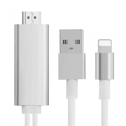 Cáp Lighting to HDMI A5-01 cho IOS (iPhone 5/5S, iPhone 6/6S/6Plus, iPad Mini, iPad Air)