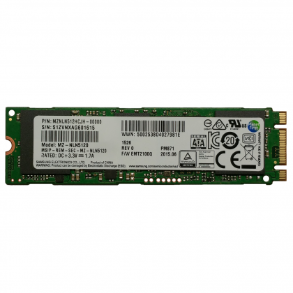 Ổ cứng SSD M2-SATA 512GB Samsung PM871a 2280 (OEM 850 EVO)
