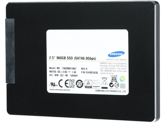 Ổ cứng SSD 960GB Samsung SV843 (Ổ máy chủ - Siêu bền) 1