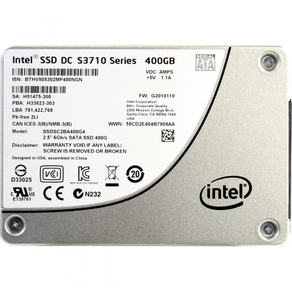 Ổ cứng SSD 400GB Intel S3710 2.5-Inch SATA III