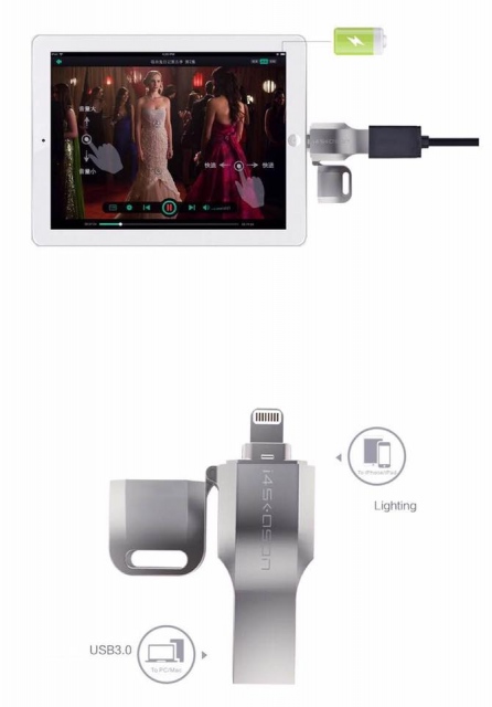 USB OTG 64GB Season i4 Lightning 3.0 3