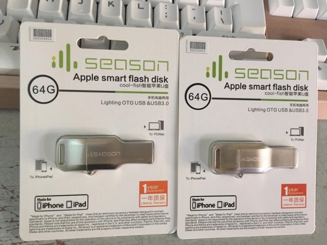 USB OTG 64GB Season i4 Lightning 3.0 2