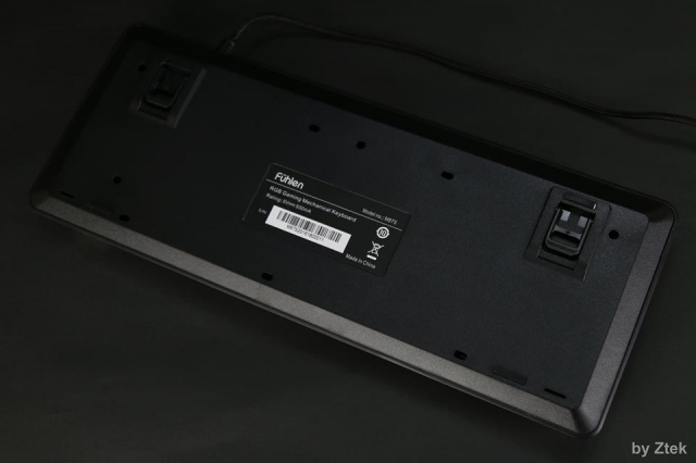 Bàn phím cơ Fuhlen SM680R/M87S RGB Black Blue switch 29