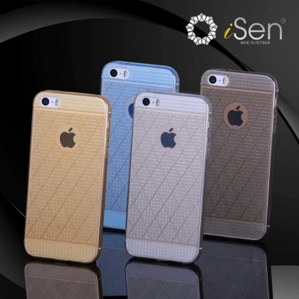 Ốp Silicon iSen iPhone 4D chính hãng Made In Vietnam