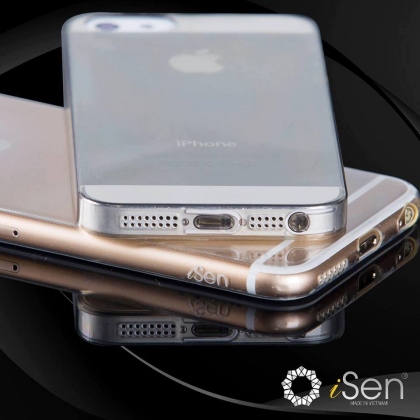 Ốp Silicon iSen Trong Suốt iPhone chính hãng Made In Vietnam