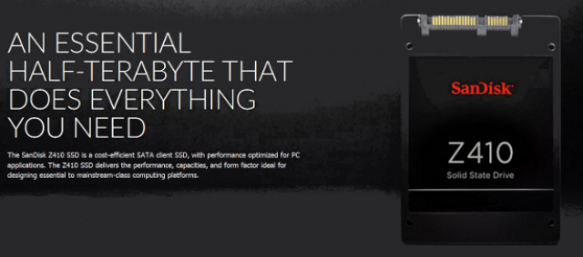 Ổ cứng SSD 240GB SanDisk Z410 5