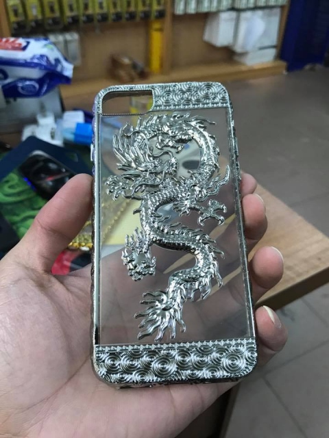 Ốp Sillicon Rồng Nổi 3D 2