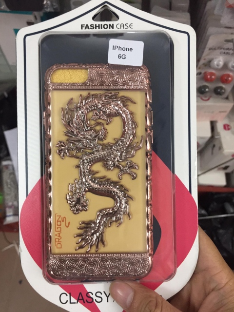 Ốp Sillicon Rồng Nổi 3D 3