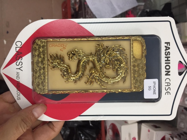 Ốp Sillicon Rồng Nổi 3D 4