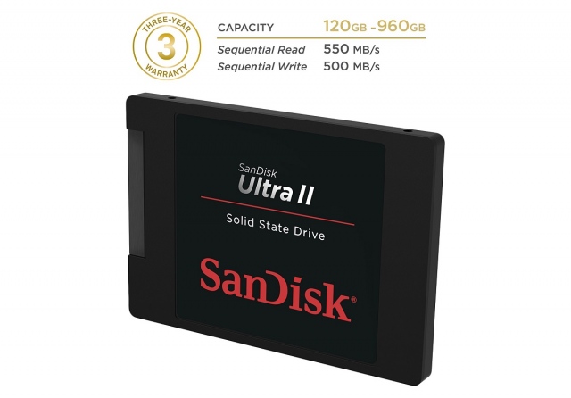 Ổ cứng SSD 240GB Sandisk Ultra II 3