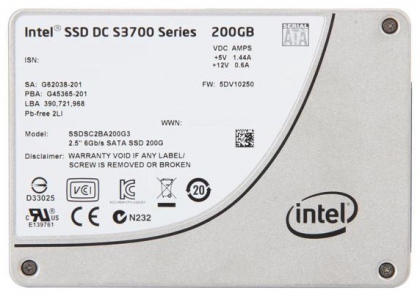 Ổ cứng SSD 200GB Intel S3700 2.5-Inch SATA III