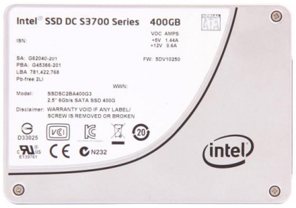 Ổ cứng SSD 400GB Intel S3700 2.5-Inch SATA III