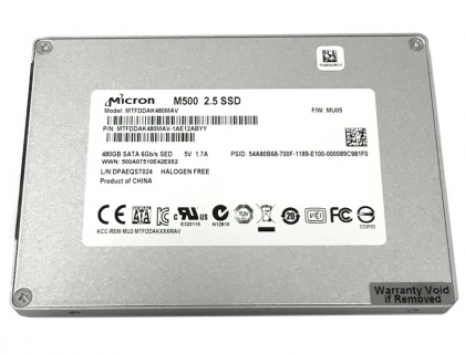 Ổ cứng SSD 480GB Micron M500 2.5-Inch SATA III