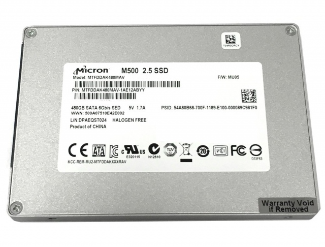 Ổ cứng SSD 480GB Micron M500 2.5-Inch SATA III 1