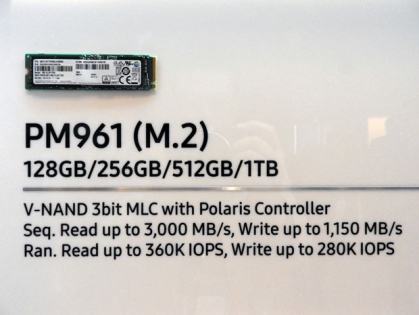 Ổ cứng SSD M2-PCIe 1TB Samsung PM961 NVMe 2280 (OEM 960 EVO)
