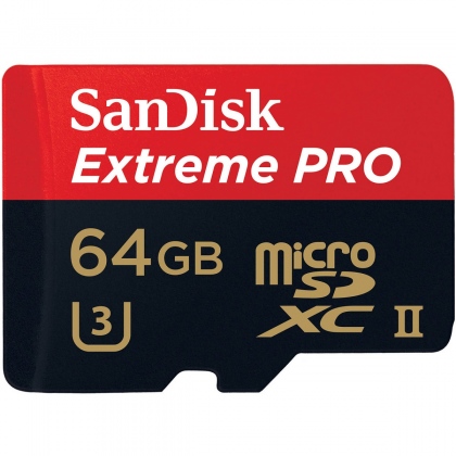 Thẻ nhớ 64GB MicroSDXC Sandisk Extreme Pro UHS-II 275/100 MBs