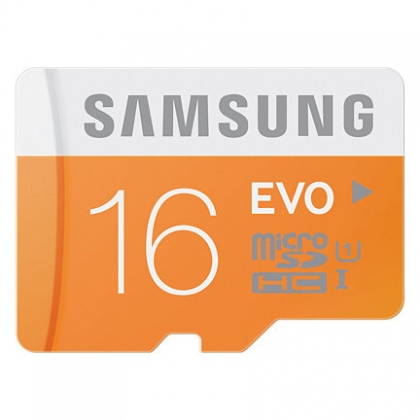 Thẻ nhớ 16GB MicroSDHC Samsung EVO 48/20 MBs