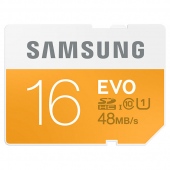 Thẻ nhớ 16GB SDHC Samsung EVO 48/15 MBs