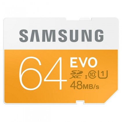 Thẻ nhớ 64GB SDXC Samsung EVO 48/15 MBs