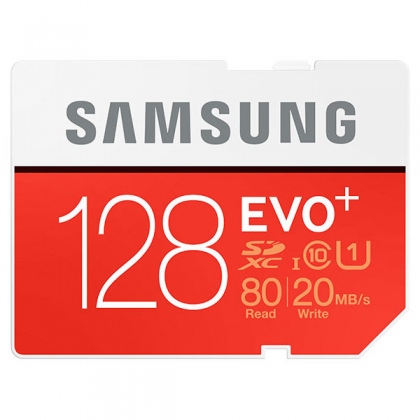 Thẻ nhớ 128GB SDXC Samsung EVO PLUS 80/20 MBs