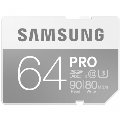 Thẻ nhớ 64GB SDXC Samsung PRO 90/60 MBs