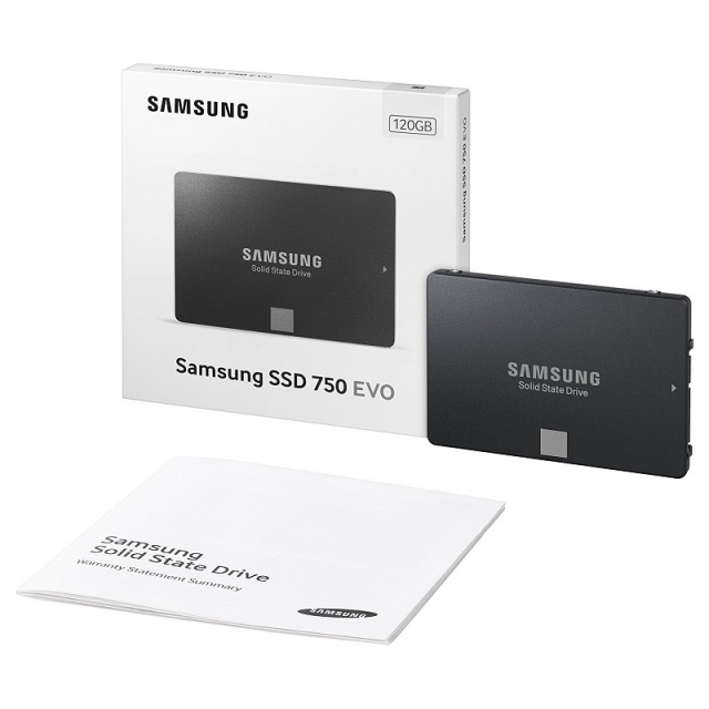 Ổ cứng SSD 120GB Samsung 750 EVO 2.5-Inch SATA III 9