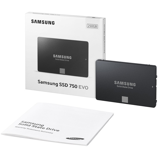 Ổ cứng SSD 250GB Samsung 750 EVO 2.5-Inch SATA III 9