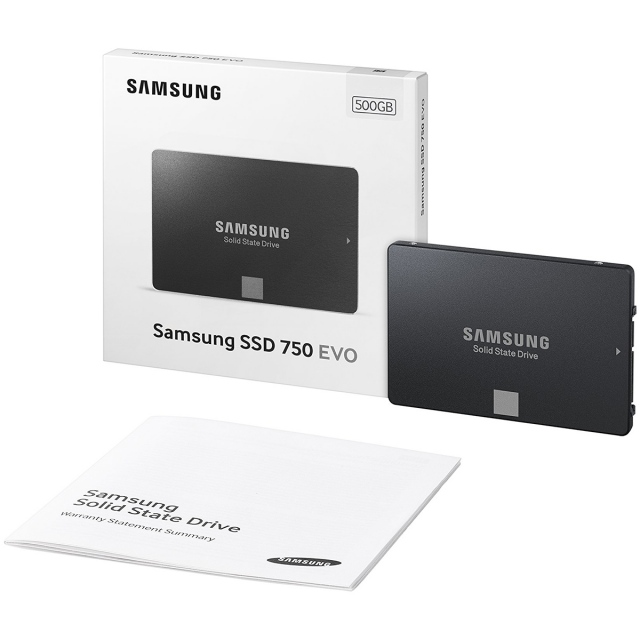 Ổ cứng SSD 500GB Samsung 750 EVO 2.5-Inch SATA III 10