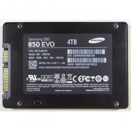 Ổ cứng SSD 4TB Samsung 850 EVO 2.5-Inch SATA III