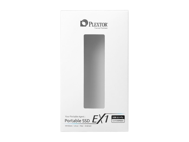 Ổ cứng di động SSD Portable 128GB Plextor EX1 7