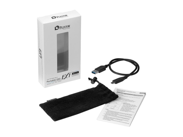 Ổ cứng di động SSD Portable 256GB Plextor EX1 8