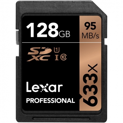Thẻ nhớ 128GB SDXC Lexar Professional 633x 95/45 MBs