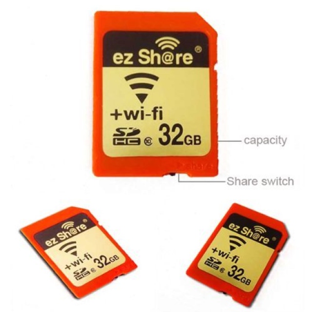 Thẻ nhớ 32gb Wifi SDHC EZ Share 6