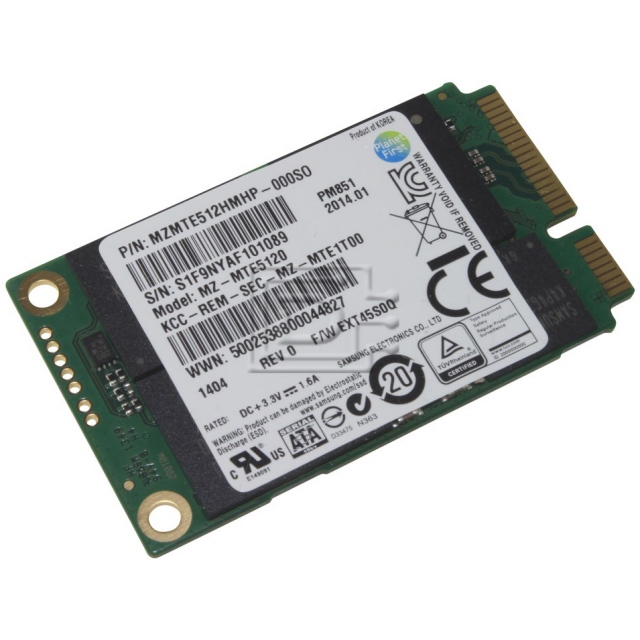 Ổ cứng SSD mSATA 512gb Samsung PM851 2