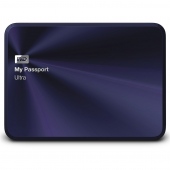 Ổ cứng di động HDD Portable 3TB Western Digital My Passport Ultra Metal Blue-Black