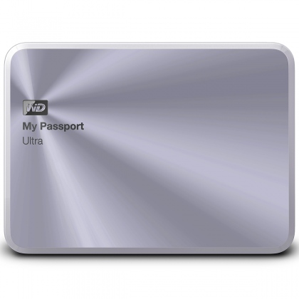 Ổ cứng di động HDD Portable 1TB Western Digital My Passport Ultra Metal Silver