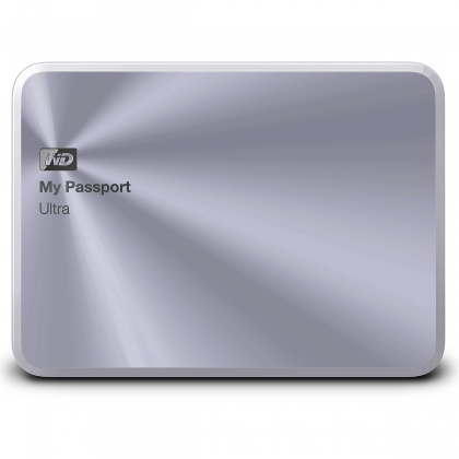 Ổ cứng di động HDD Portable 2TB Western Digital My Passport Ultra Metal Silver