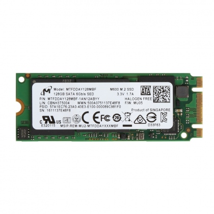 Ổ cứng SSD M2-SATA 128GB Micron M600 2280
