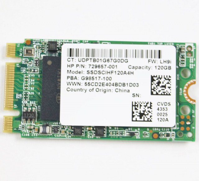 Ổ cứng SSD M2-SATA 120GB Intel Pro 1500 2242 5