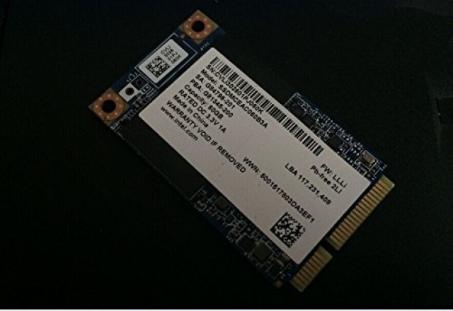 Ổ cứng SSD mSATA 60gb Intel 525 7