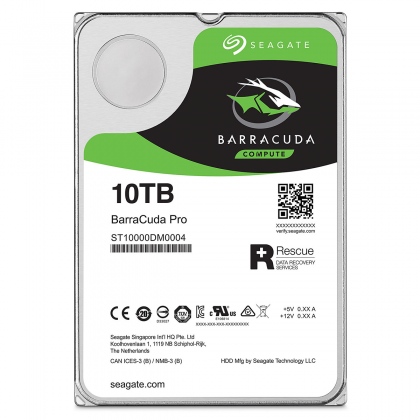 Ổ cứng HDD Desktop 10TB Seagate Barracuda Pro 7200RPM 256MB Cache
