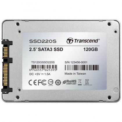Ổ cứng SSD 120GB Transcend 220S 2.5-Inch SATA III