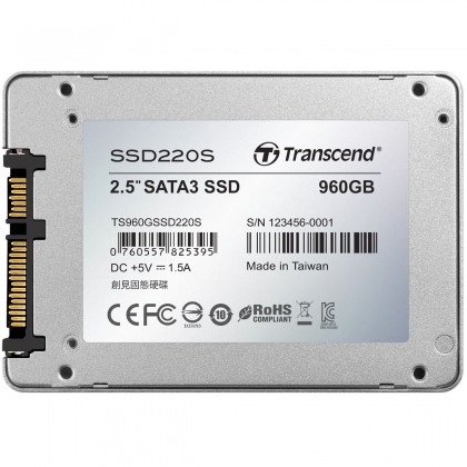 Ổ cứng SSD 960GB Transcend 220S 2.5-Inch SATA III