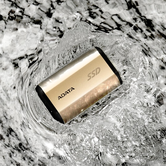 Ổ cứng di động SSD Portable 250GB Adata SE730 Gold ASE730-250GU31-CGD 7
